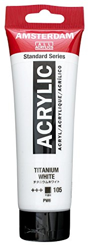 Amsterdam Standard Series Acrylic Tube 120 ml Titanium White 105 (17091052)