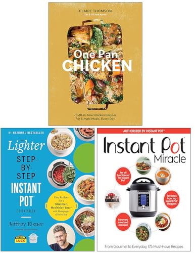 Foblit ltd One Pan Chicken [Copertina Rigida, Il Libro di Ricette più Leggero Passo Dopo Passo per Instant Pot e Il Libro di Ricette Instant Pot con 3 Raccolte di Libri