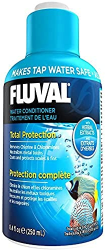 Fluval Aquaplus Aquarium Water Conditioner 250ml | For Fresh & Saltwater Aquariums