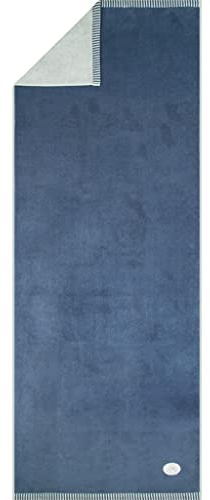 Egeria Ben blue rock Saunatuch 75x200cm 100% Baumwolle Duschtuch Strandtuch
