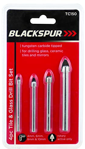 Blackspur BB-TC150 Tile and Glass Drill Bit Set