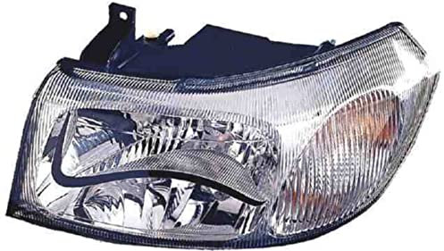 Izquierdo-FARO PRINCIPAL-Eléctrico FONDO CROMO CHROMED MASK H4 IPARLUX compatible con FORD TRANSIT (00->06)