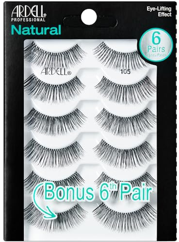 ARDELL 5 Pack Natural 105 Wimpernpflege, Black, 25 g