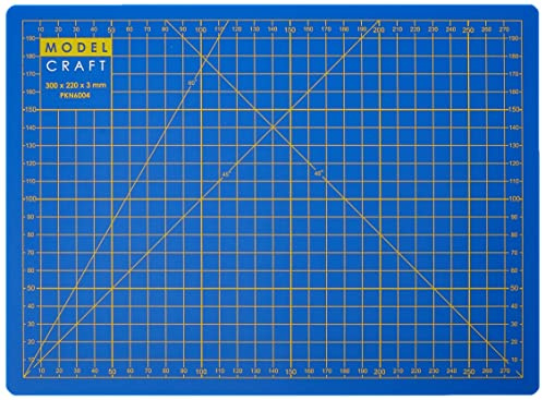 Model Craft A4 Braunelle Schneidematte, blau
