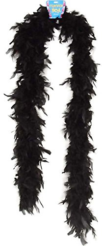 Rhode Island Novelty 6 Foot Black Boas