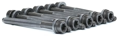 Elring 804.870 Jeu de boulons de culasse de cylindre | Compatible avec: AUDI A3, A3, A3 Cabriolet, A3 Sportback, A4 B5, A4 B5 Avant, A4 B6, A4 B6 Avant, A4 B7, A4 B7 Avant