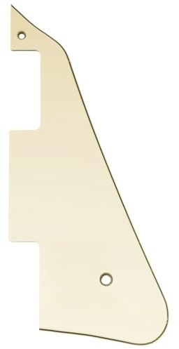 Musiclily Pro LP Gitarre Schlagbrett Pickguard 3-lagig Creme | für USA LP Modern Style E-Gitarre,
