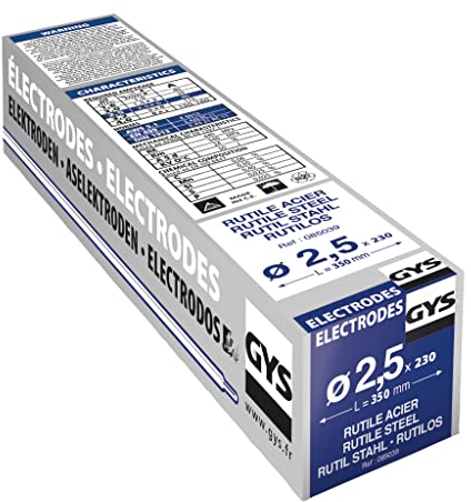 165 Stück Stabelektrode, Elektroden Großbox für Stahl - 3,2 x 350 mm
