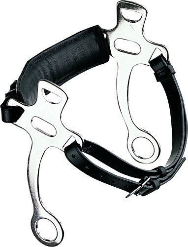 Sprenger 4214500055 Pony Hackamore Nero in Acciaio INOX, 55