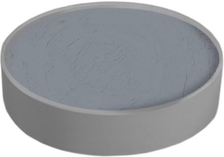 GRIMAS Water-Make-up Pure 60ml, dunkelgrau, professionelle Wasserschminke für Gesicht und Körper, schnell trocknend, sehr hautfreundlich, matt deckend