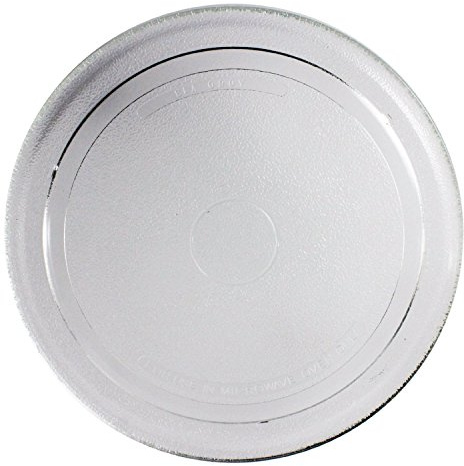 Spares2go Universal Smooth Glass Turntable Plate for All Makes of Microwave Oven (270mm / 27cm)