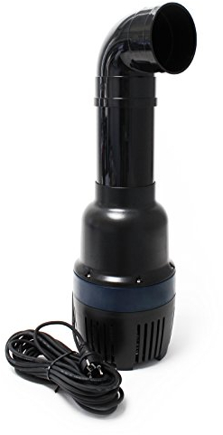 SunSun CEF-30000 Rohrpumpe 30.000 l/h / 200 W Hochleistungs Teichpumpe, Strömungspumpe mit Keramikwelle, Umwälzpumpe, Teichfilter