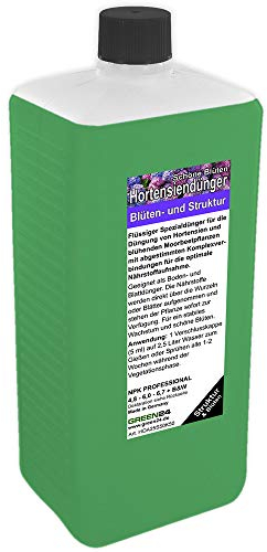 Hortensiendünger XL 1 l flüssig Dünger für Hortensien - Hydrangea NPK Volldünger