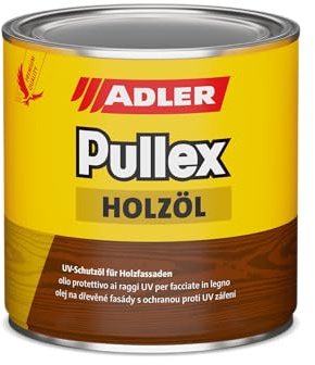 ADLER Pullex Holzöl Außen - Universell einsetzbar für senkrechte Holzflächen im Außenbereich - Holzpflege & Holzschutz auf Basis natürlicher, veredelter Öle - Farbe Natur/Farblos 2.5l