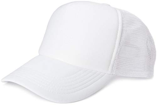 styleBREAKER Unisex Trucker Cap | Basecap mit Mesh | Kopfumfang 56-60 cm. Stufenlos Click-Snap anpassbar. 7,5 cm gebogener Schirm. Polyester OEKO-TEX STANDARD 100 zertifiziert.