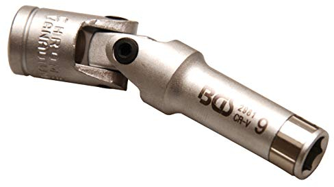 BGS 2981 | Bussola esagonale per candelette snodata | 10 mm (3/8) | 9 mm