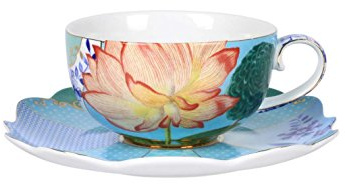 Cup and Saucer Royal Flowers 225ml