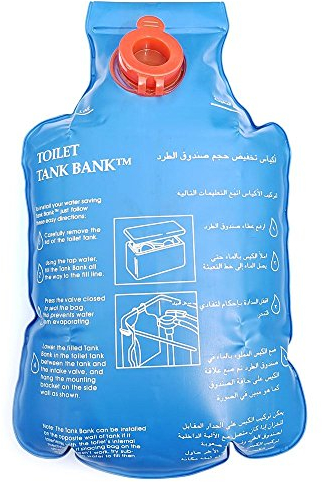 Toilet Tank Bank Flush Cistern Insert Water Saving Device