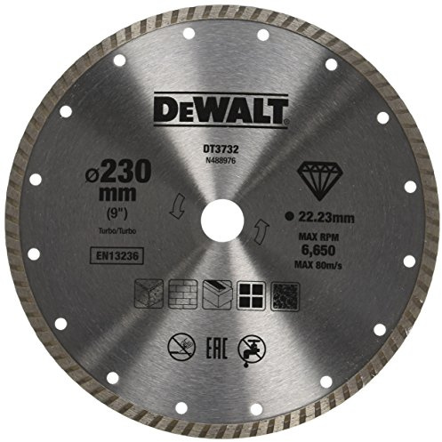 Dischi sinterizzati turbo a corona continua scanalata: materiali da costruzione. - 230 x 22.2 x 7 mm