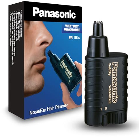 Panasonic ER115 Nose & Ear Hair Trimmer Wet/Dry Application