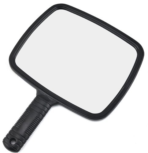 Accessotech Professionelle Handheld Salon Barbiere Friseure Paddle Spiegeln Werkzeug mit Griff