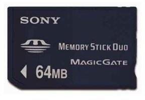 Sony MSH-M64N Memory-Stick Duo 64 MB (ohne Adapter)