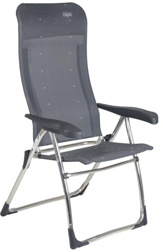 Crespo Sillón 6 pos.-Desmontable Multifibra, Dark Grey (40)