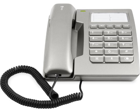 Doro 912c Titan Schnurgebundenes Telefon mit optischen Anrufsignalgeber (LED)