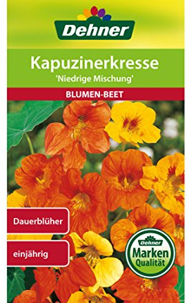 Dehner Blomfrön, krasse, låg blandning, 5-pack (5 x 3 g)