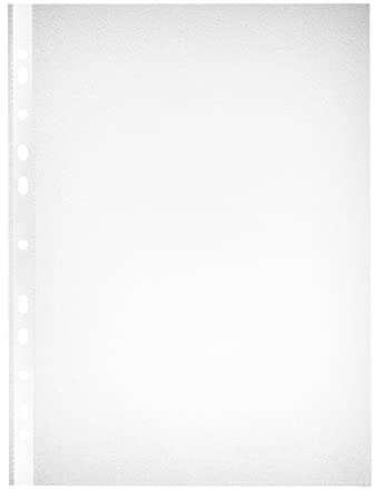 Herlitz 5824008 Prospekthülle ,A4, glasklar, Stärke: 0,06 mm, 100 Stück