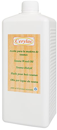CERYLAC Olio per Legno da Sauna - 1000 ml.