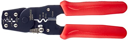 Toolland Pince à sertir pour connecteurs non isolés, pour réaliser des connexions électriques fiables