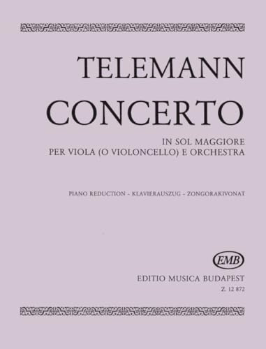 Concerto in sol maggiore per viola ( o violoncel