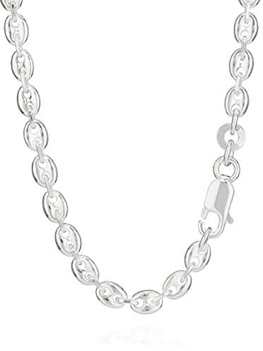 NKlaus Chaîne en argent 925 Panzerkette 60cm chaîne royale 4,20mm de large 25,14gr 5214