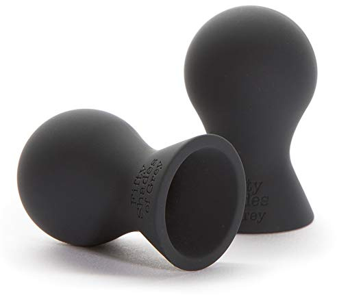 Fifty Shades of Grey Nothing but Sensation Black Silicone Nipple Teasers - Set of 2