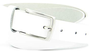 Kollektion Chrissys-in Ledergürtel 3 cm weiss (85)