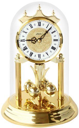 Haller 821-080 - Clásico reloj de péndulo de sobremesa