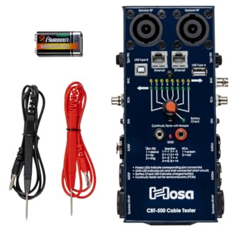 Hosa CBT-500, Audio Cable Tester