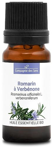ROSMARINO A VERBENONE BIO - 10mL - Olio Essenziale di Qualità Premium - 100% Puro, Naturale, Garantito ChromaCert® - Chemiotipizzato & Integrale