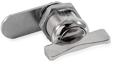 Camco 44323 Thumb Action Baggage Lock-7/8, Silver, 7/8 tum