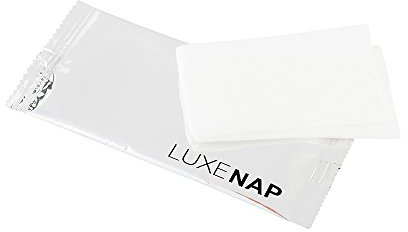 Luxenap 5.3 Inch x 2.6 Inch Wet Hand Wipes, 100 Lavender Scented Wet Wipe Towelettes - Absorbent, Indivdually Wrapped, White Nonwoven Fabric Wet Napkins, Pre Moistened - Restaurantware