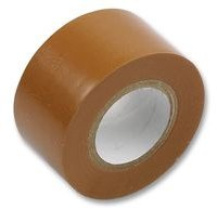 Cinta aislante PVC eléctrica 19 mm x 33 m x 1 Brown