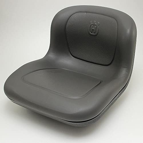 Husqvarna 439822 Rasentraktorsitz (ersetzt 424068, 532439822) Originalteil des Originalherstellers (OEM), Grau