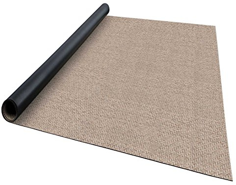 casa pura® Revêtement de sol d'intérieur et d'extérieur Verona - Tapis de terrasse tissé avec art - Tapis d'extérieur au mètre ou tapis pour intérieur - 40 tailles (90 x 100 cm)