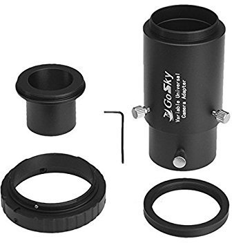 Gosky Deluxe Teleskop Kamera Adapter Kit für Nikon SLR – für Teleskop Prime Focus und Okular Projektion Fotografie