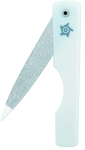 Pfeilring Saphir Klappnagelfeile, 11.5 cm, weiss