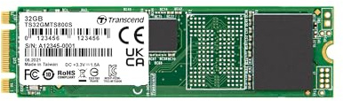Transcend MTS800 M.2 SSD 32GB SATA III, MLC