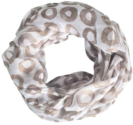 Loop - Schal/Schlauchschal mit Kreismuster in verschiedenen Farben, Hochwertig