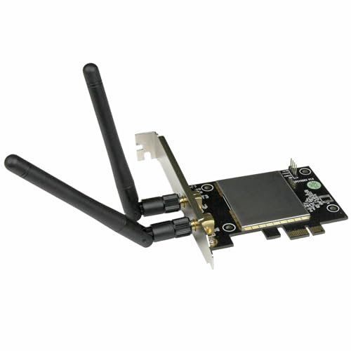 Startech.Com Scheda di Rete Wireless-Ac a Doppia Banda Ac600, Adatattore PCI Express Wifi 802.11Ac