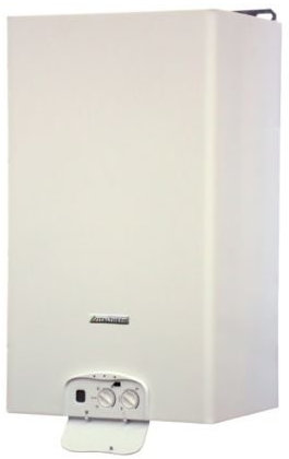 Caldera tradicional a Camera abierta instantánea para calefacción y producción de agua caliente a tiro Natural con doble intercambiador de interior 24 kW City Plus 24 C – ERP completamente italiana marca italtherm Ex Hemann